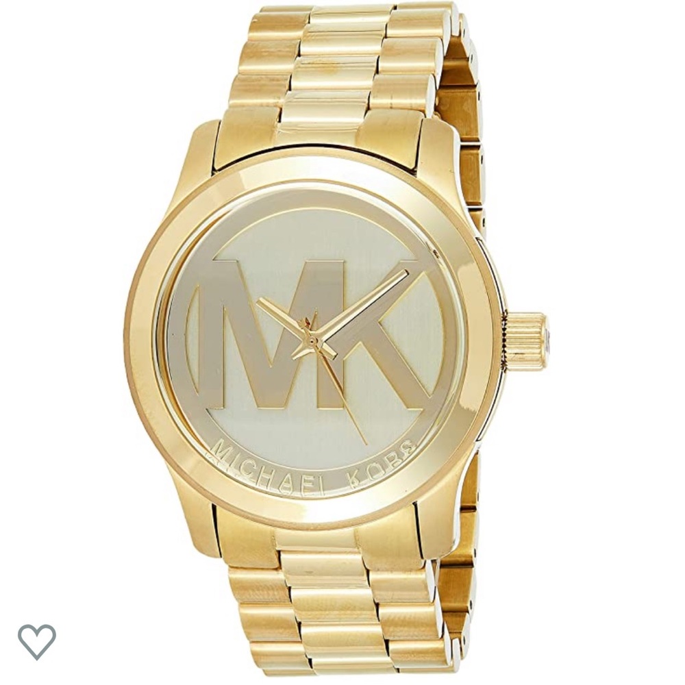 NWT Michael Kors gold watch